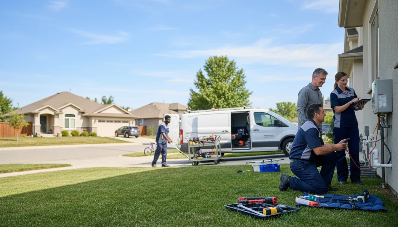 Tankless water heater service in California, KY